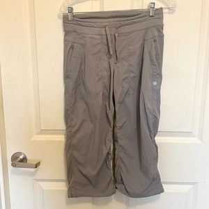 Lululemon  Studio Crop Joggers Grey Women’s Size 6 Pant Bottoms